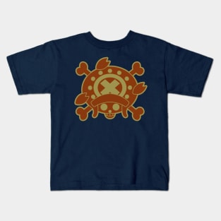 Tony Tony Chopper Jolly Roger 2 Kids T-Shirt